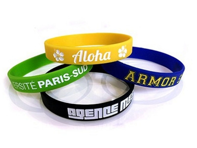 Bracelets silicone personnalisés