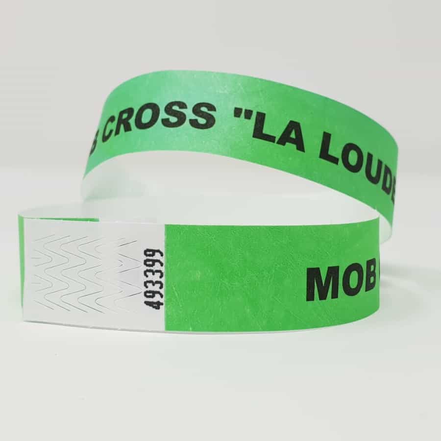 Bracelets papier indéchirable pas cher