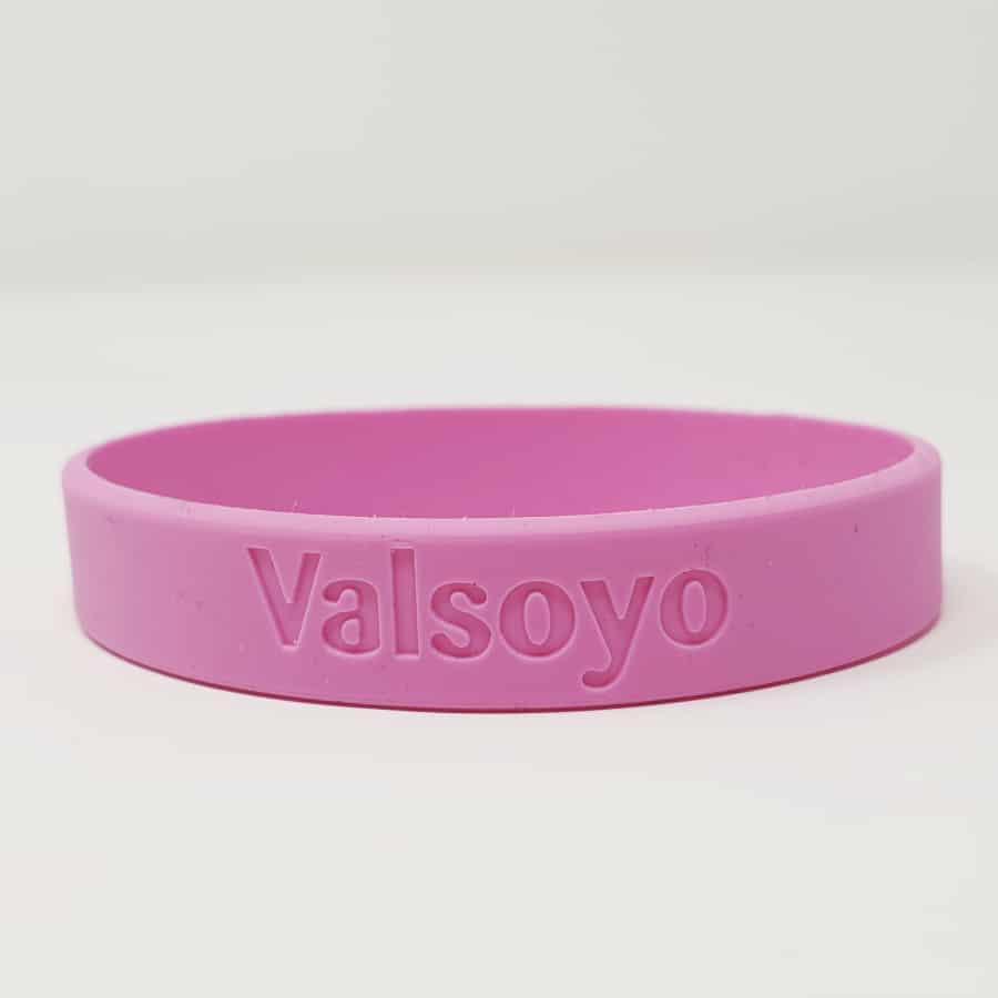 Bracelet silicone creusé sans marquage