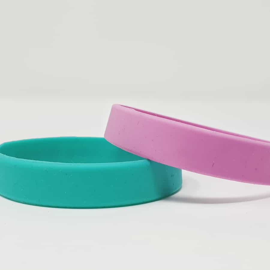 Bracelet silicone lisse sans marquage