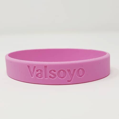 Bracelet caoutchouc personnalisable