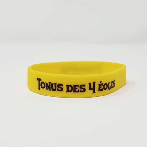 Bracelet en caoutchouc personnalisé