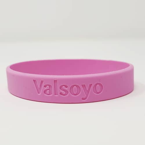 Bracelet publicitaire personnalisé silicone